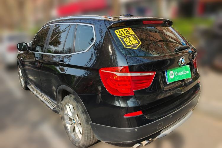 Used BMW X3 2011 xDrive28i Luxury Model Rear Left 45 Deg