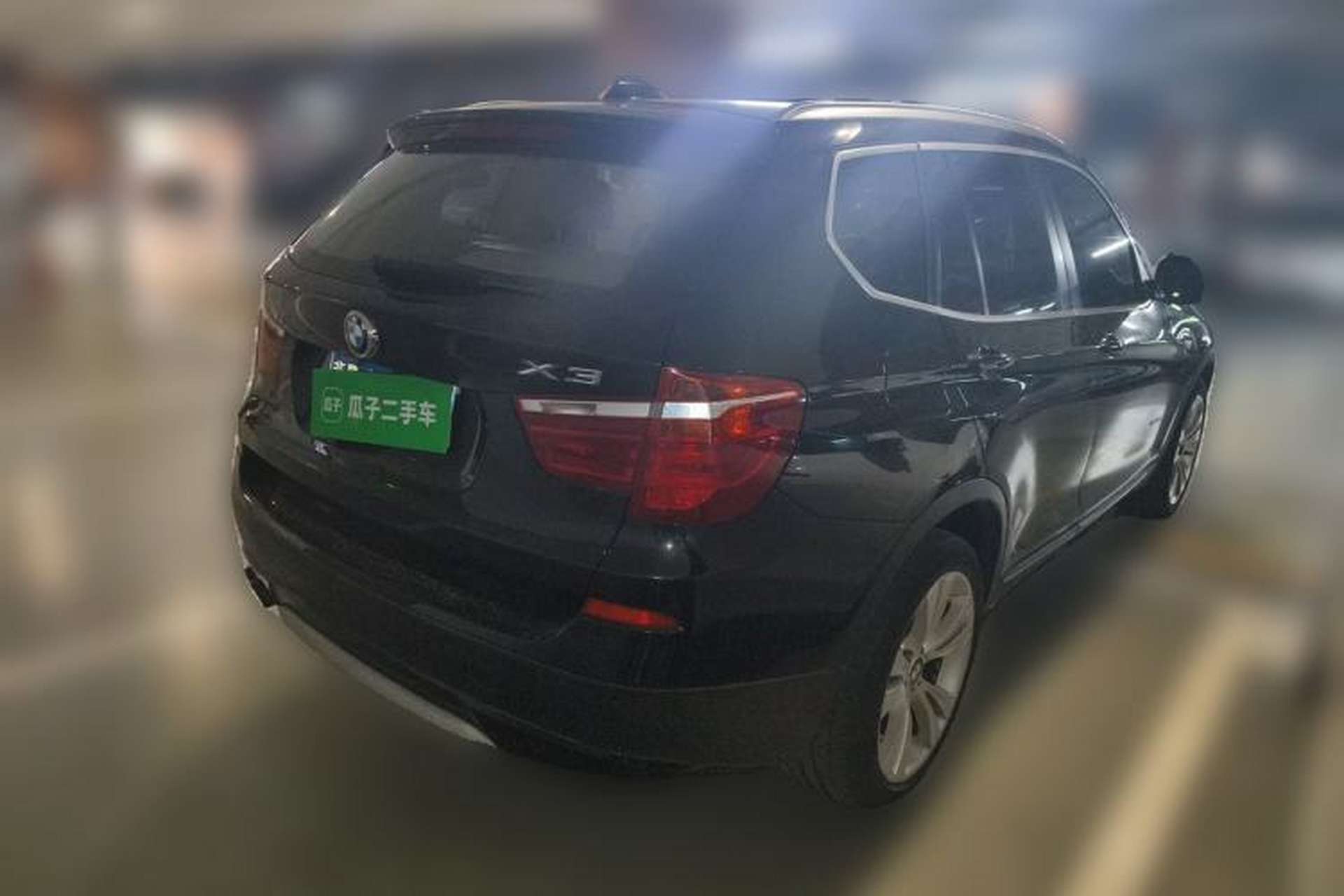 Used BMW X3 2011 xDrive35i Luxury Model Rear Right 45 Deg