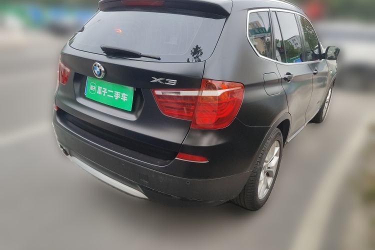 Used BMW X3 2011 xDrive28i Luxury Model Rear Right 45 Deg