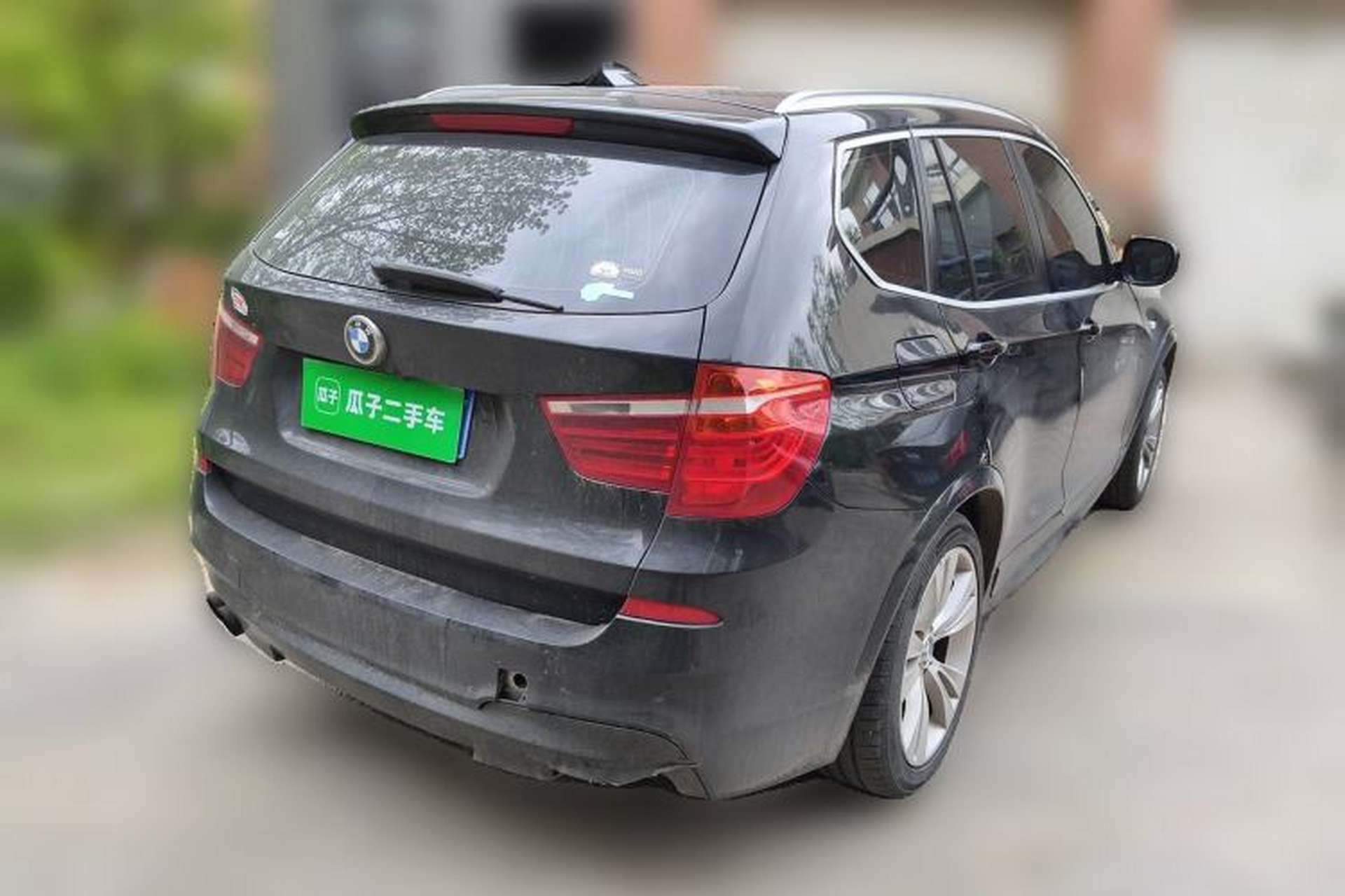 Used BMW X3 2011 xDrive35i Luxury Model Rear Right 45 Deg
