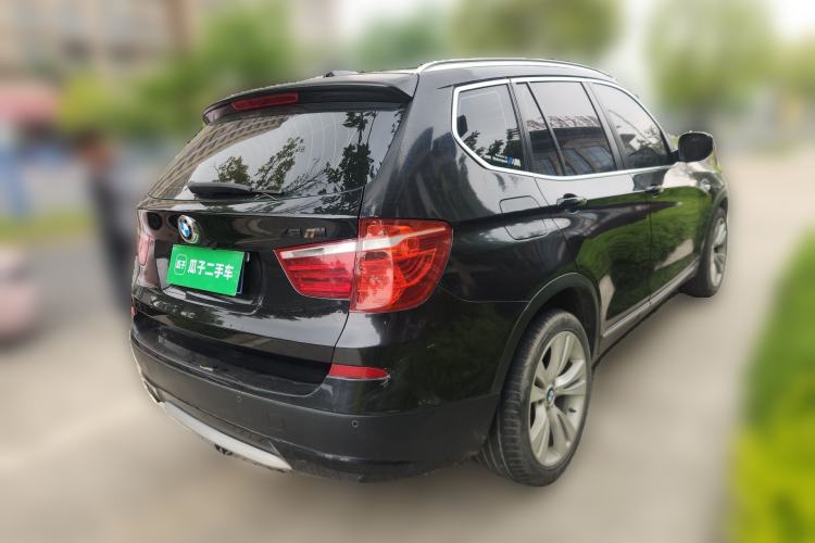 Used BMW X3 2011 xDrive35i Luxury Model Rear Right 45 Deg