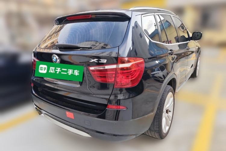 Used BMW X3 2011 xDrive35i Luxury Model Rear Right 45 Deg