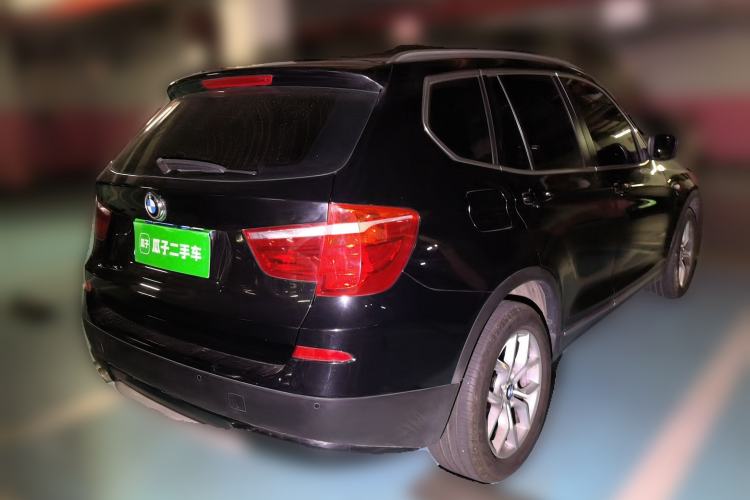 Used BMW X3 2011 xDrive28i Luxury Model Rear Right 45 Deg