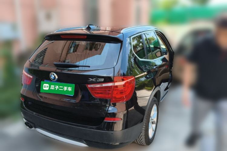 Used BMW X3 2011 xDrive28i Luxury Model Rear Right 45 Deg