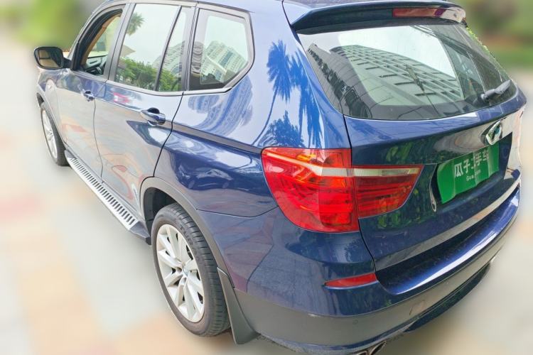 Used BMW X3 2011 xDrive28i Leading Model Rear Left 45 Deg