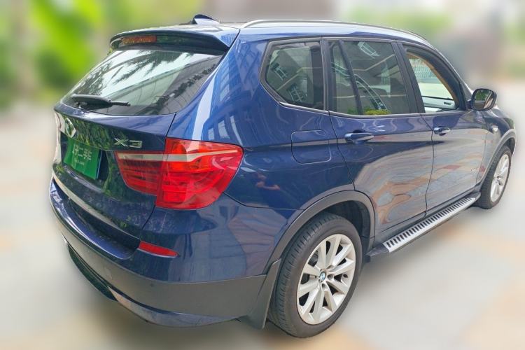 Used BMW X3 2011 xDrive28i Leading Model Rear Right 45 Deg