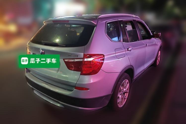 Used BMW X3 2011 xDrive28i Luxury Model Rear Right 45 Deg