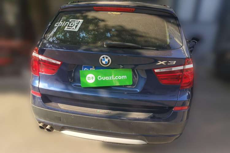 Used BMW X3 2011 xDrive28i Luxury Model Rear