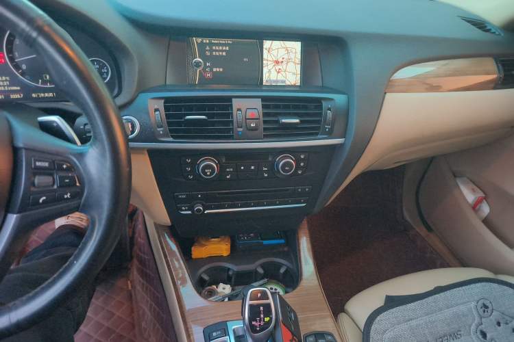 Used BMW X3 2011 xDrive35i Luxury Model Audio And AC Panel