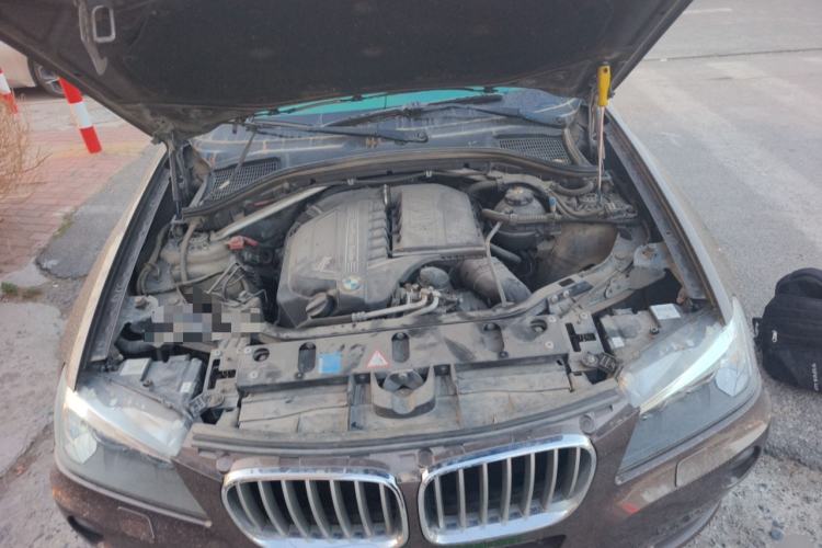 Used BMW X3 2011 xDrive35i Luxury Model Engine Bay
