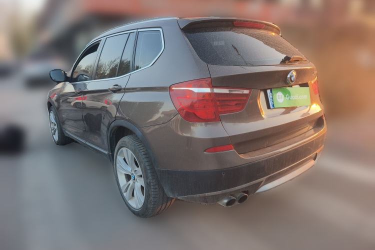 Used BMW X3 2011 xDrive35i Luxury Model Rear Left 45 Deg