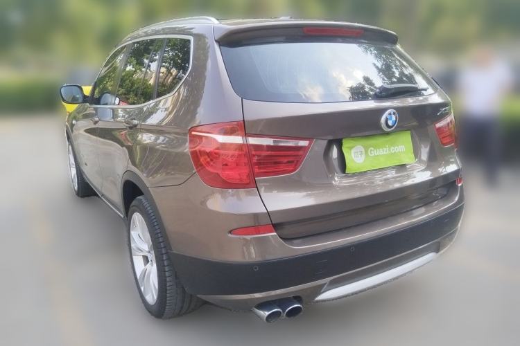 Used BMW X3 2011 xDrive35i Luxury Model Rear Left 45 Deg