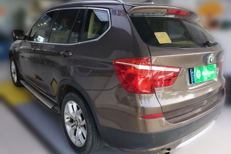 Used BMW X3 2011 xDrive28i Luxury Model Rear Left 45 Deg