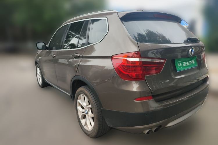 Used BMW X3 2011 xDrive28i Luxury Model Rear Left 45 Deg