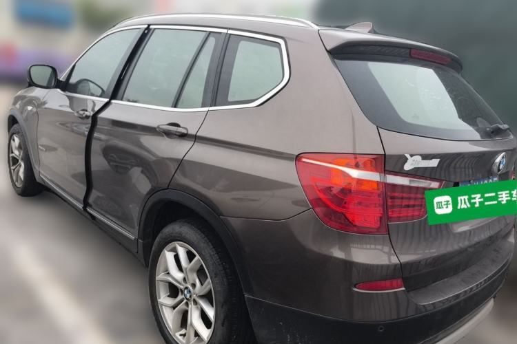 Used BMW X3 2011 xDrive28i Luxury Model Rear Left 45 Deg