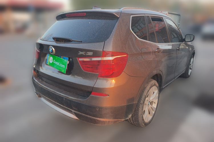 Used BMW X3 2011 xDrive35i Luxury Model Rear Right 45 Deg