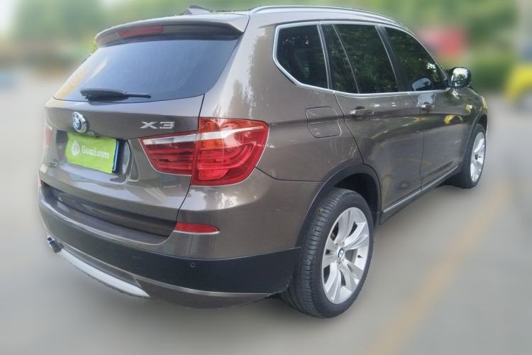 Used BMW X3 2011 xDrive35i Luxury Model Rear Right 45 Deg