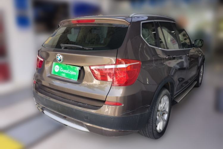 Used BMW X3 2011 xDrive28i Luxury Model Rear Right 45 Deg