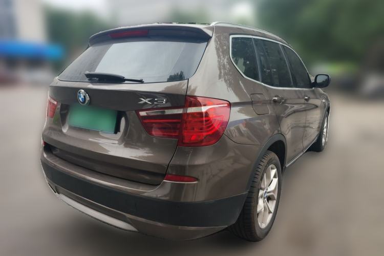Used BMW X3 2011 xDrive28i Luxury Model Rear Right 45 Deg