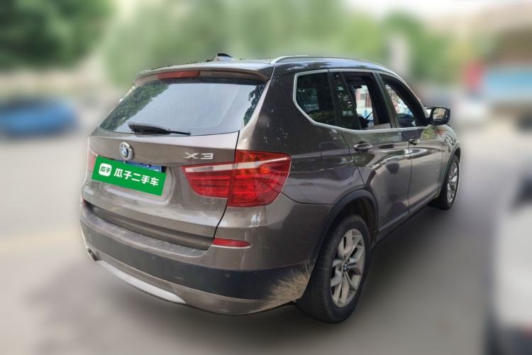 Used BMW X3 2011 xDrive28i Luxury Model Rear Right 45 Deg