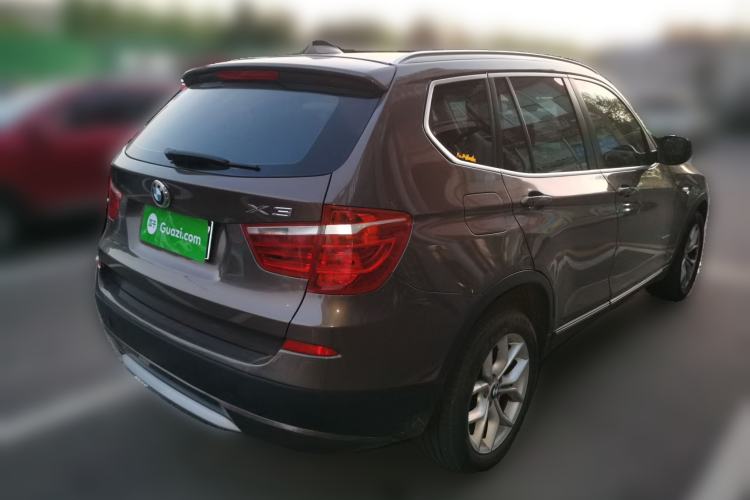 Used BMW X3 2011 xDrive28i Luxury Model Rear Right 45 Deg