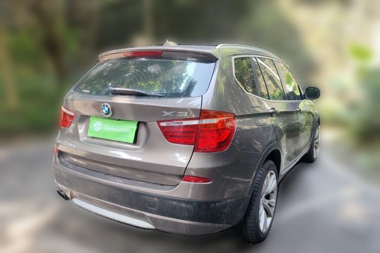Used BMW X3 2011 xDrive35i Luxury Model Rear Right 45 Deg