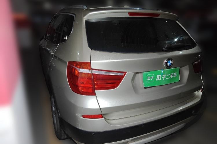 Used BMW X3 2011 xDrive28i Luxury Model Rear Left 45 Deg