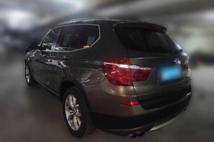 Used BMW X3 2011 xDrive28i Luxury Model Rear Left 45 Deg