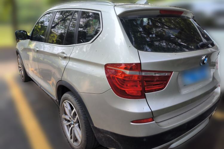 Used BMW X3 2011 xDrive35i Luxury Model Rear Left 45 Deg