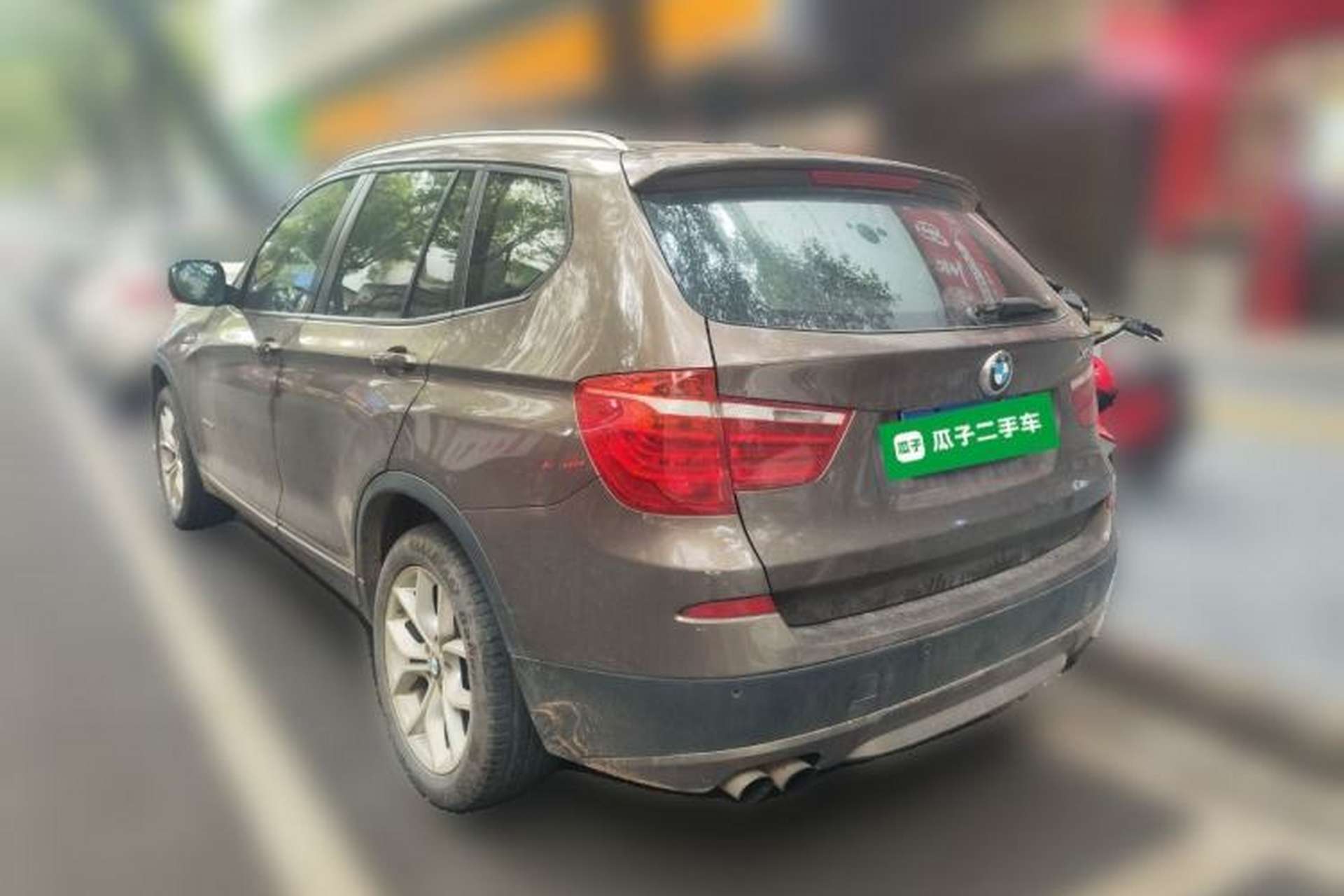 Used BMW X3 2011 xDrive28i Leading Model Rear Left 45 Deg
