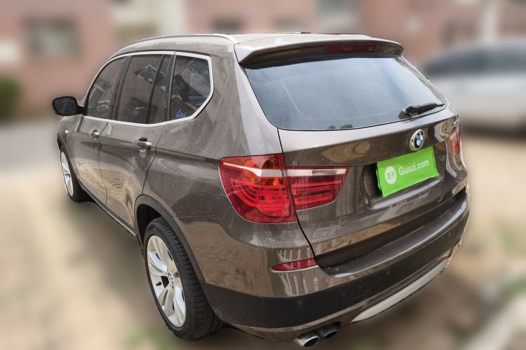 Used BMW X3 2011 xDrive35i Luxury Model Rear Left 45 Deg