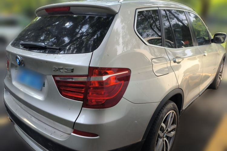Used BMW X3 2011 xDrive35i Luxury Model Rear Right 45 Deg