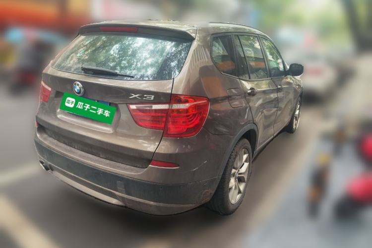Used BMW X3 2011 xDrive28i Leading Model Rear Right 45 Deg