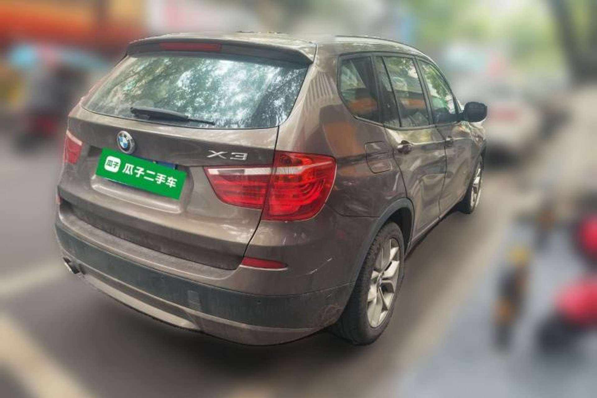 Used BMW X3 2011 xDrive28i Leading Model Rear Right 45 Deg