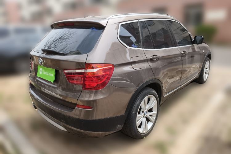 Used BMW X3 2011 xDrive35i Luxury Model Rear Right 45 Deg