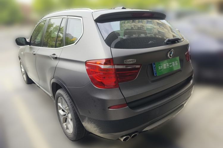 Used BMW X3 2011 xDrive28i Luxury Model Rear Left 45 Deg