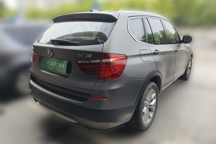 Used BMW X3 2011 xDrive28i Luxury Model Rear Right 45 Deg
