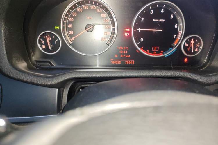 Used BMW X3 2011 xDrive35i Luxury Model Odometer Close Up