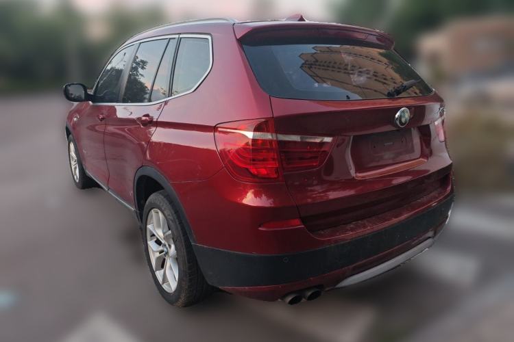 Used BMW X3 2011 xDrive28i Luxury Model Rear Left 45 Deg