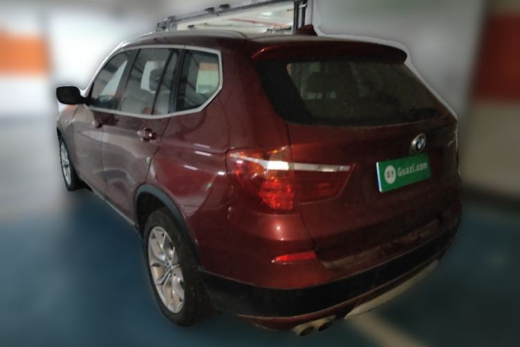 Used BMW X3 2011 xDrive28i Luxury Model Rear Left 45 Deg