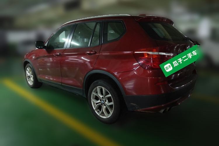 Used BMW X3 2011 xDrive28i Leading Model Rear Left 45 Deg