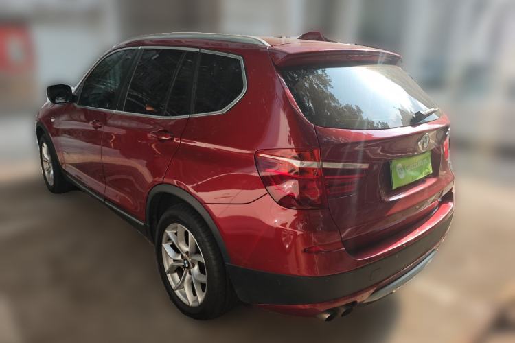 Used BMW X3 2011 xDrive28i Luxury Model Rear Left 45 Deg