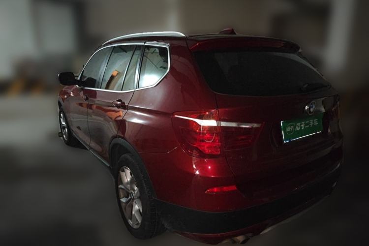 Used BMW X3 2011 xDrive28i Luxury Model Rear Left 45 Deg