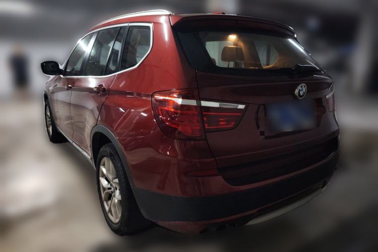 Used BMW X3 2011 xDrive28i Luxury Model Rear Left 45 Deg