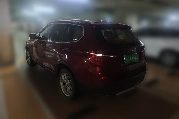 Used BMW X3 2011 xDrive28i Luxury Model Rear Left 45 Deg