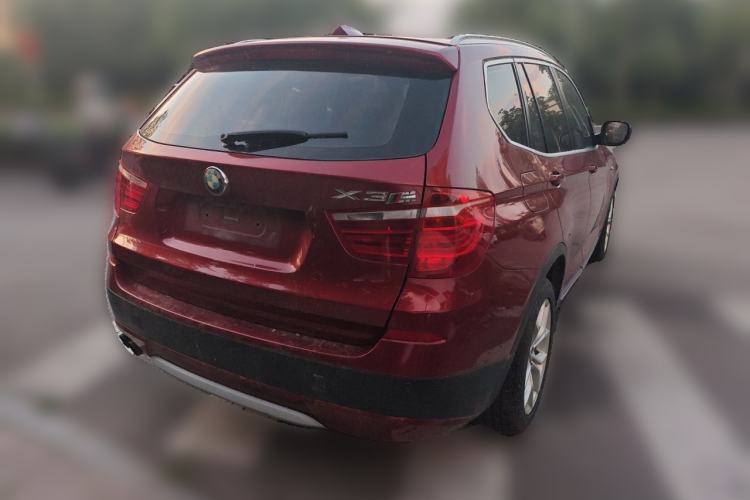 Used BMW X3 2011 xDrive28i Luxury Model Rear Right 45 Deg
