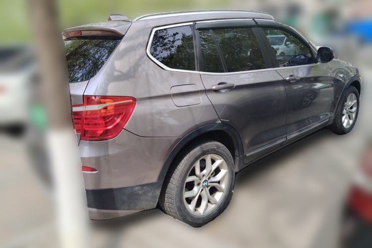 Used BMW X3 2011 xDrive28i Luxury Model Rear Right 45 Deg