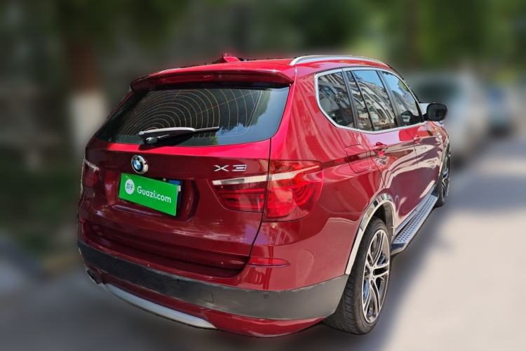 Used BMW X3 2011 xDrive28i Luxury Model Rear Right 45 Deg
