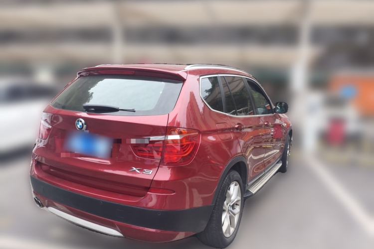 Used BMW X3 2011 xDrive28i Luxury Model Rear Right 45 Deg