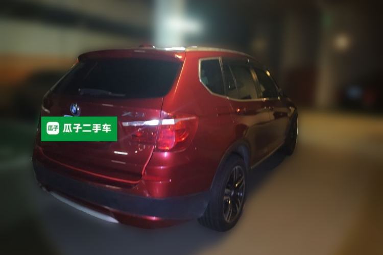 Used BMW X3 2011 xDrive28i Leading Model Rear Right 45 Deg